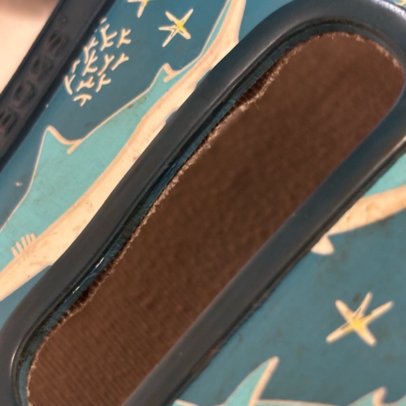 Bogs Toddler Rain Boots | Teal Shark Adventure Boots | Toddler 10 Tall Rain Boot - Picture 6 of 11